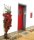 Feuerdorn mit roten Beeren Red Column - Pyracantha coccinea 60-80 cm, im 2-Liter Container