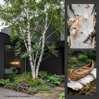 Papierbirke - Betula pendula papyrifera
